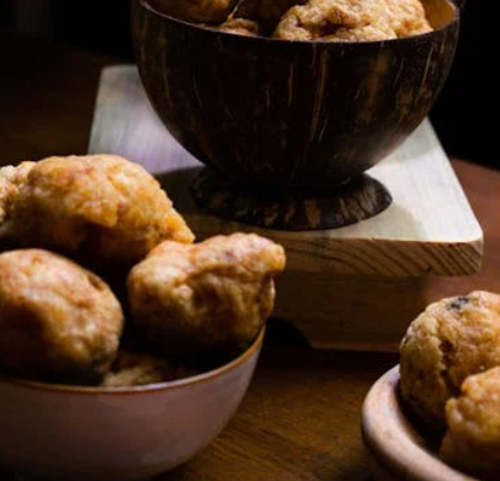Boulettes de poulet et pistaches