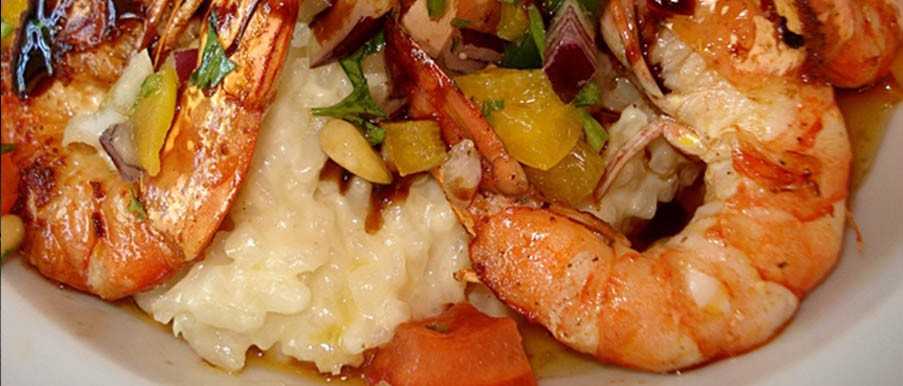Risotto aux gambas