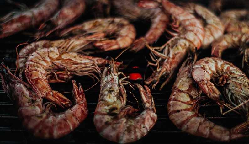 Les fruits de mer au BBQ