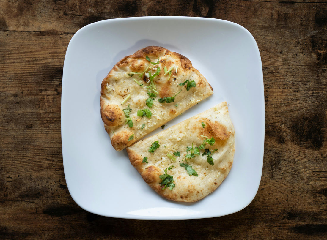 Naans à la fourme d'Ambert