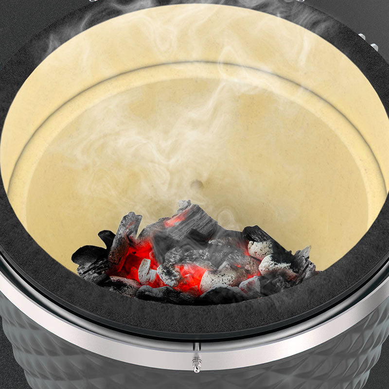 binnenkant van de kamado