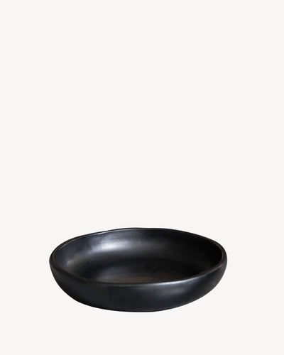 Bord van Chamba zwarte klei
