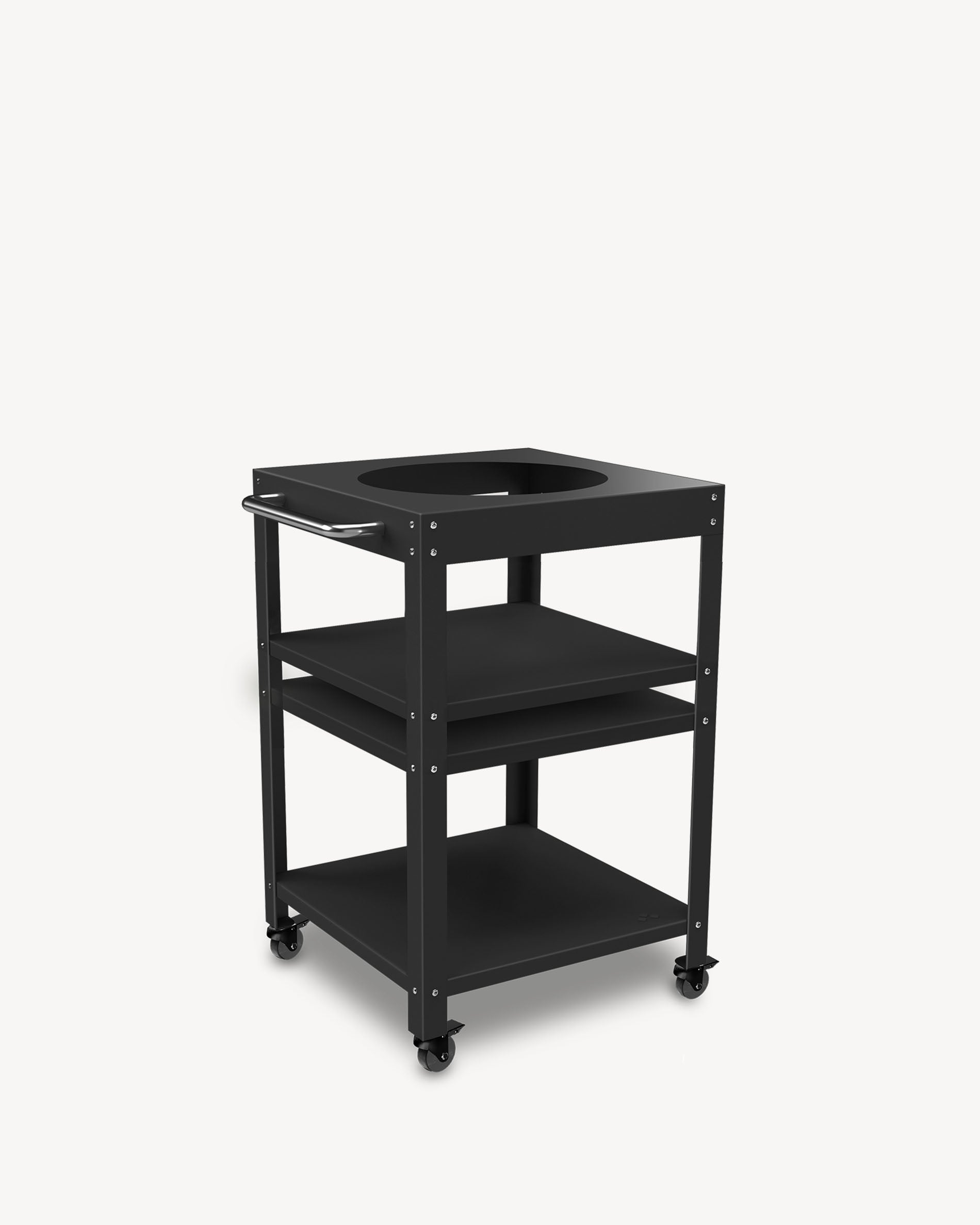 Zwarte metalen bijzettafel voor Little Kokko 13''