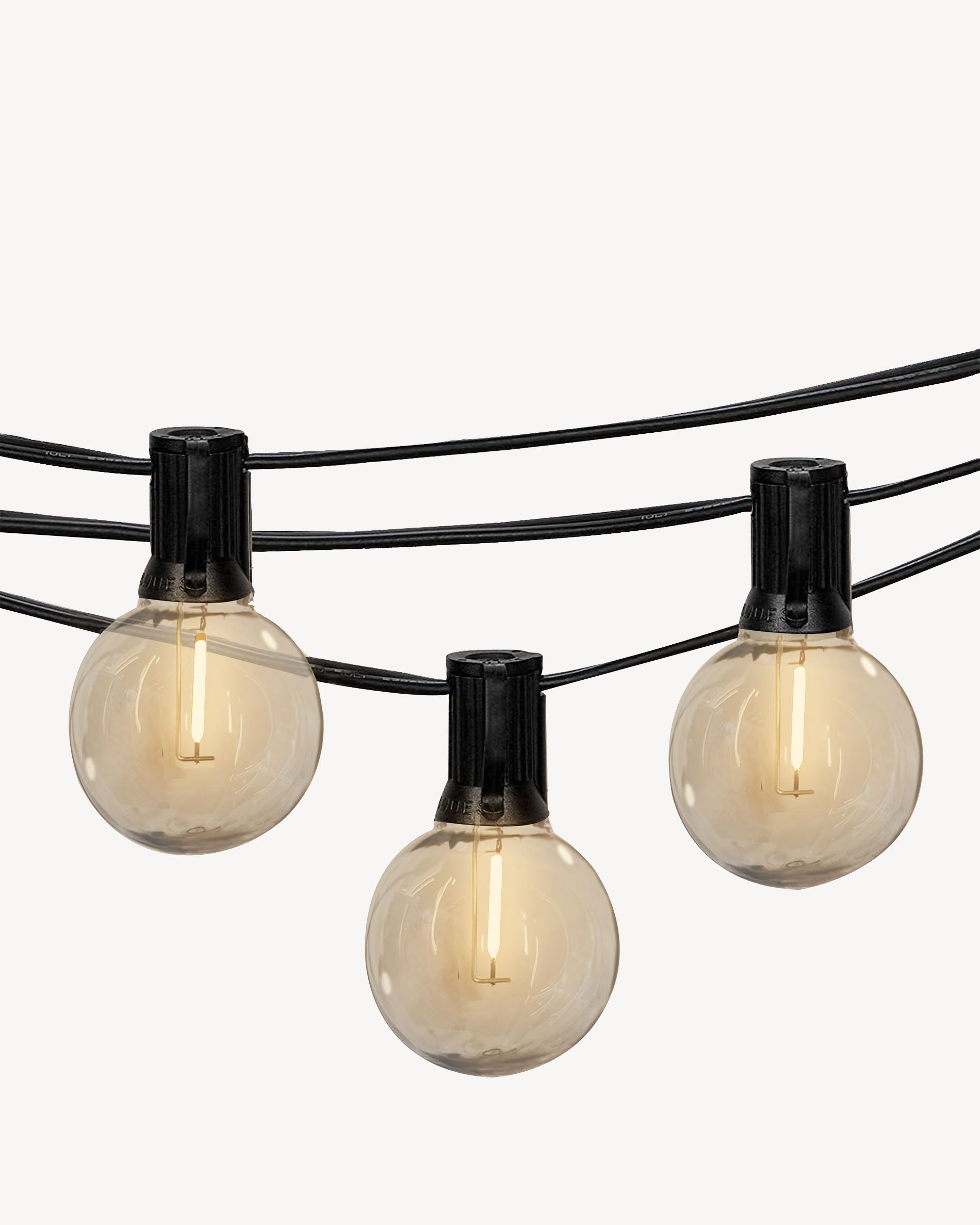 Snoer met filamentlampen