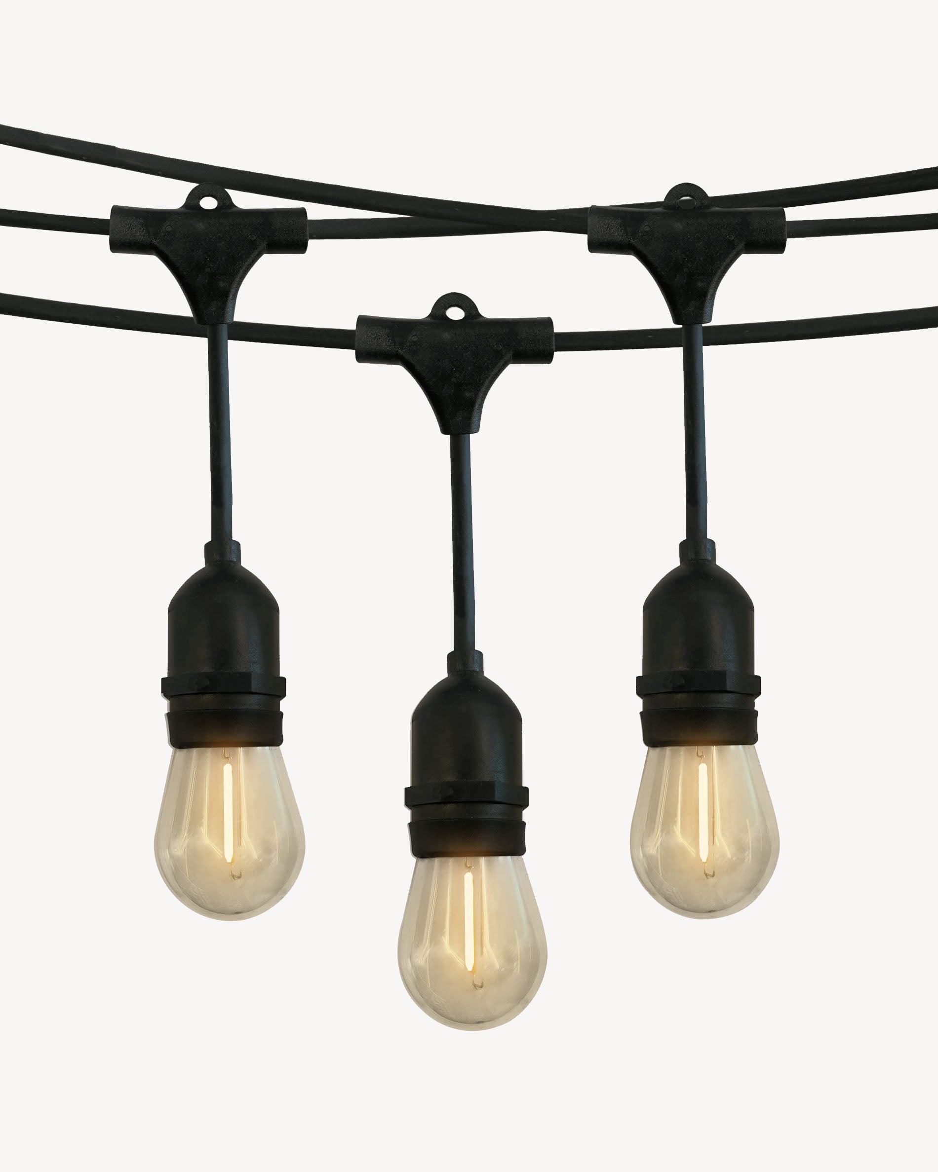 Druppelvormige lichtslinger met filament