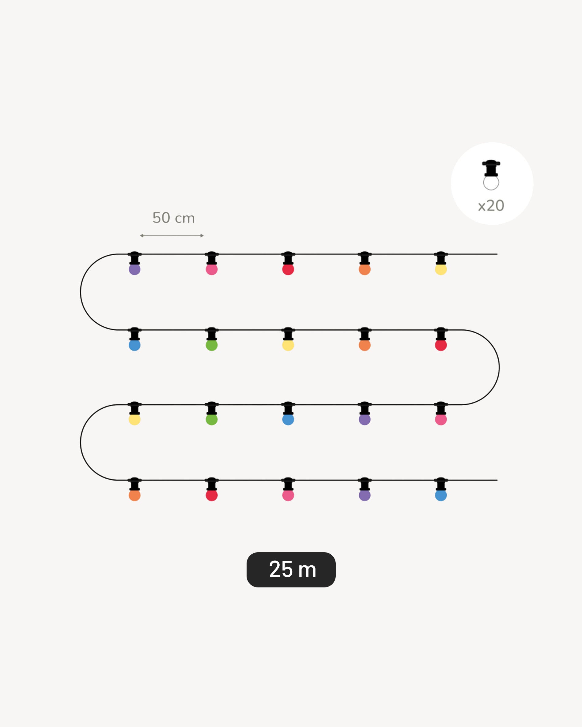Multicolore slinger