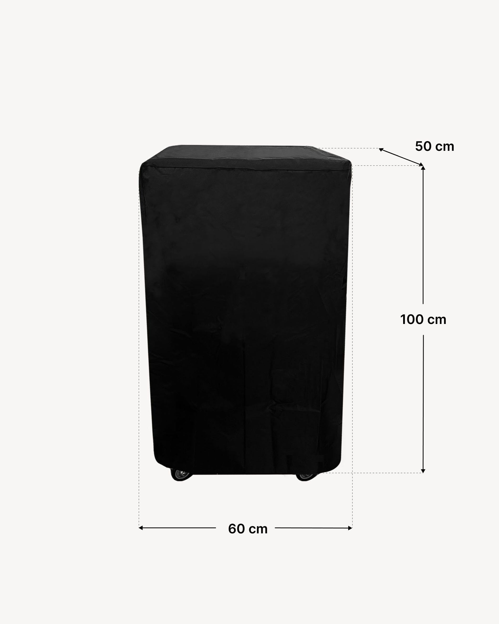Afmetingen hoes bijzettafel 50x60