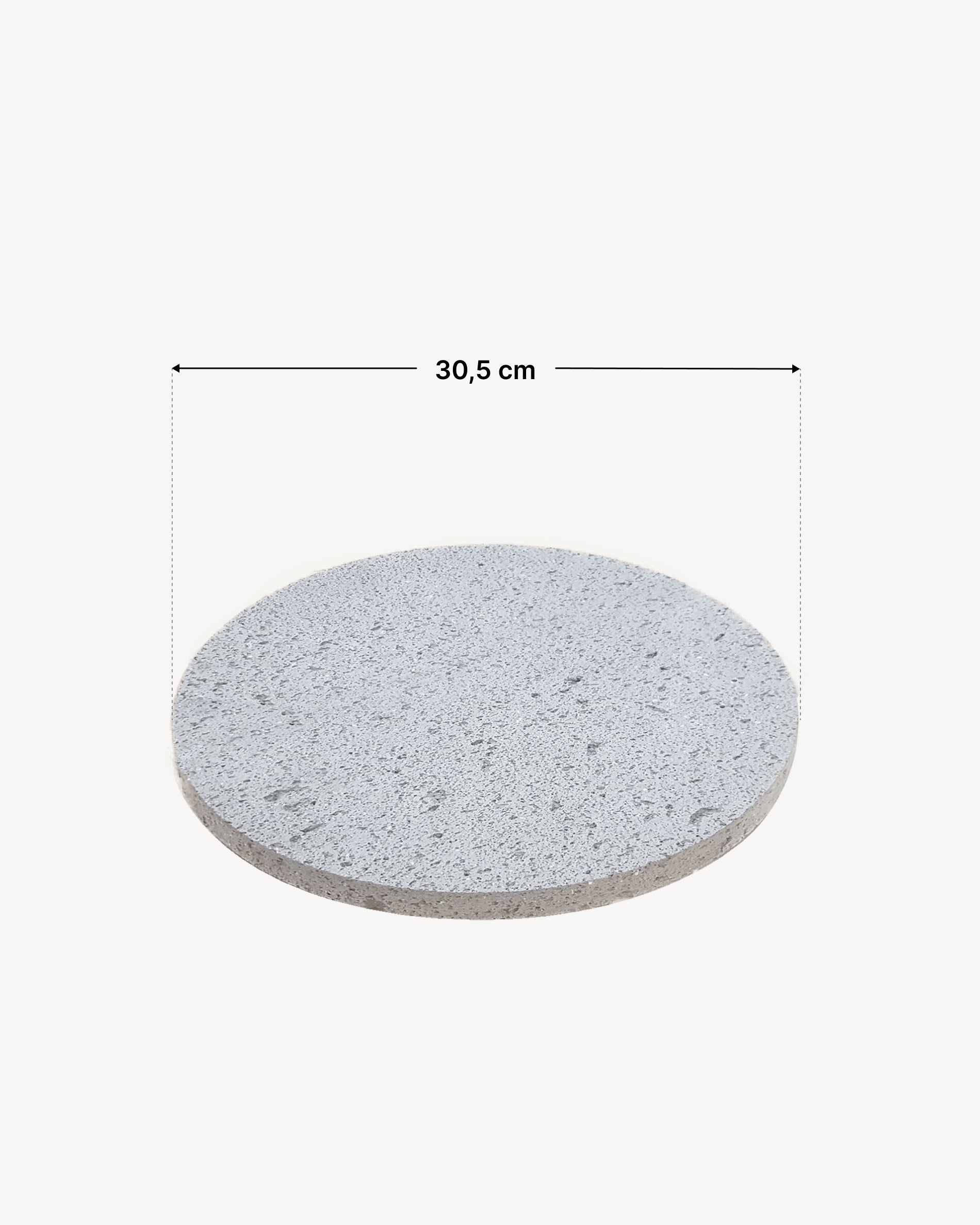 Afmetingen lavasteen Kokko L 18"