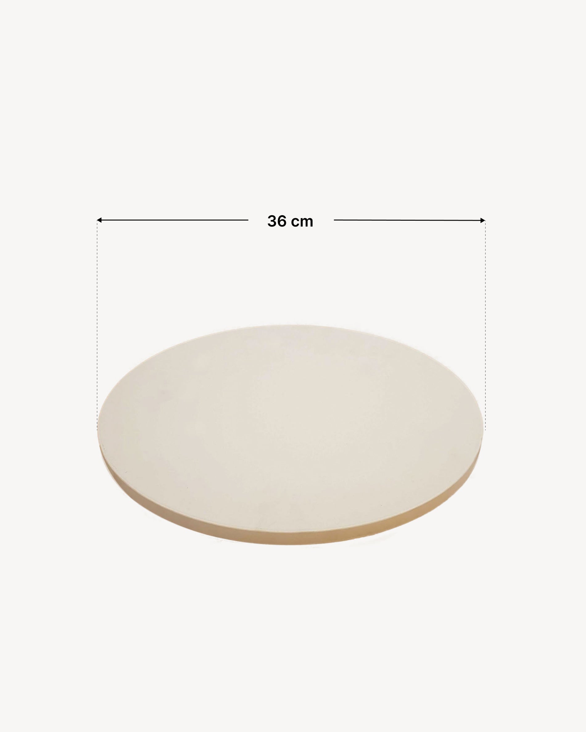Afmetingen pizzasteen Kokko XL 22"