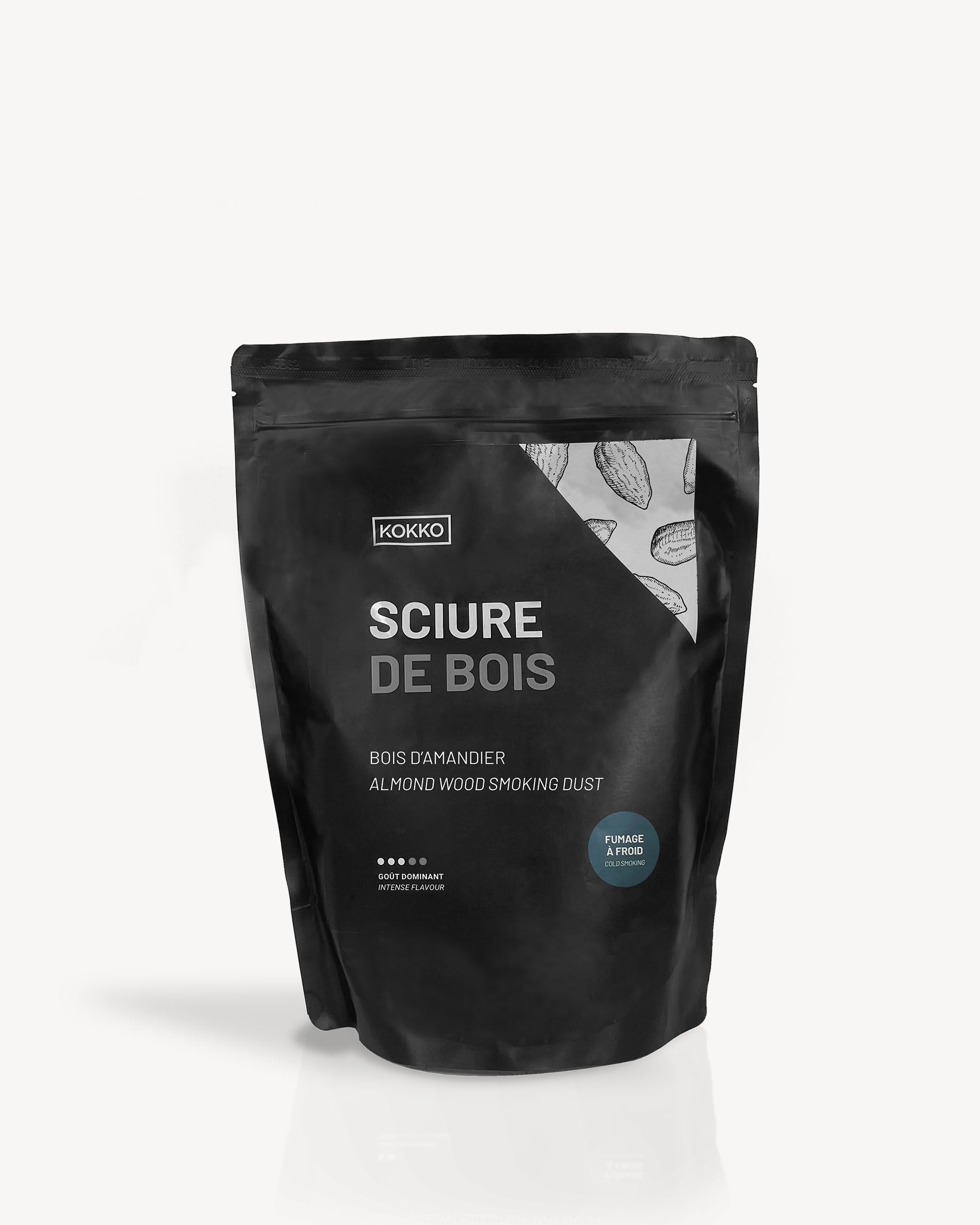 Sciure de bois pour fumage à froid - amandier